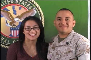 Staff Sgt. Nate & Kieu Garcia