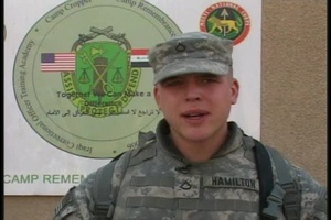 Pfc. James Hamilton