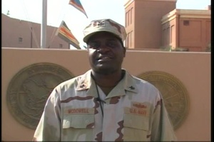 Petty Officer 1st Class Brelin McDowell
