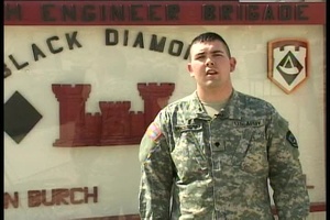 Spc. Christopher Vandergrift
