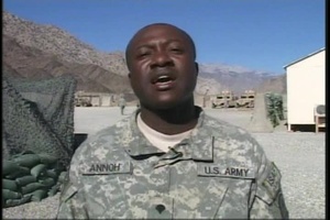 Spc. Ernest Annoh