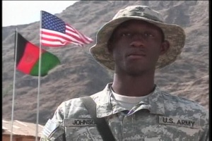 Spc. Adrien Johnson