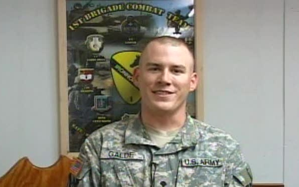 Spc. Michael Gaide