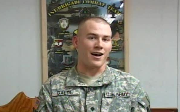 Spc. Michael Gaide
