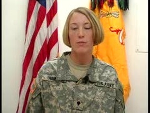 Spc. Jennifer Hamer
