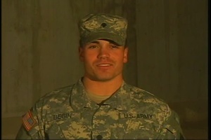 Spc. Patrick Begin