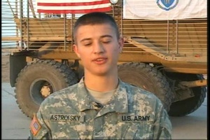 Pfc. Michael Astrofsky