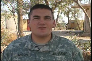Pvt. Justin Hanson