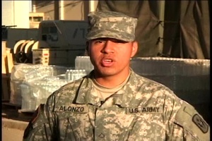 Pfc. Larsen Alonzo