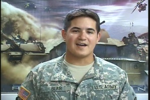 Spc. Justin Blair