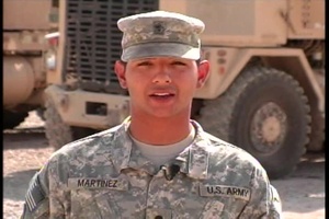 Spc. Greg Martinez
