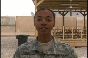 Pfc. Andrea Merritt
