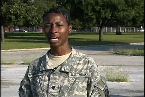 Spc. Katrina Faulkner-Brown