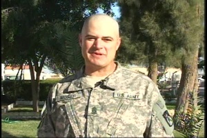 Command Sgt. Maj. Michael Mosier