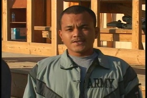 Spc. Jermaine Chargualof