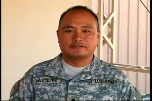 Spc. Vaughn Vasquez
