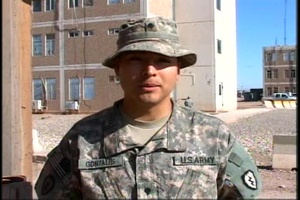 Spc. Phillip Gonzales