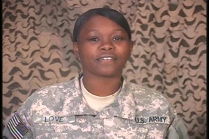 Pfc. Ashley Love