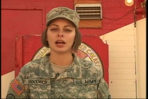 Pfc. Bonnie Goodrichc