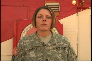 Spc. Heather Yates