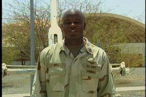 Petty Officer 1st Class Seneca Hall