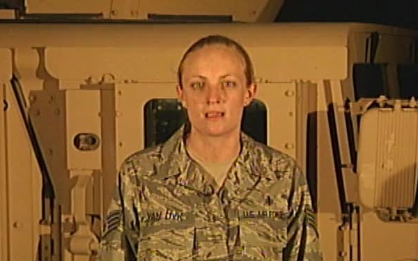 Staff Sgt. Melinda Van Dyk