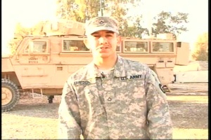Pfc. Adam Arredondo