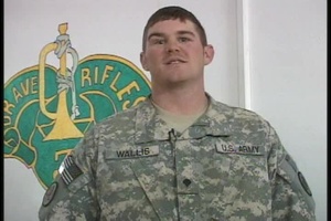 Spc. Daniel Wallis