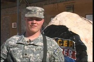Spc. Dustin Freese