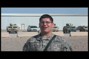 Spc. Aaron Diaz