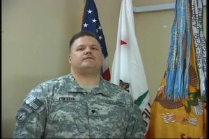 Spc. Terry Friestad