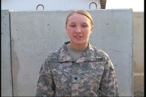 Spc. Dara Logan