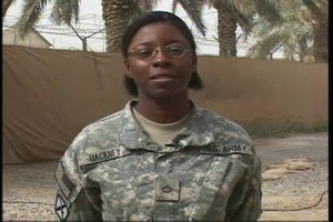 Pfc. Daphne Hackney