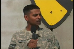 Pfc. Ronald Mangal