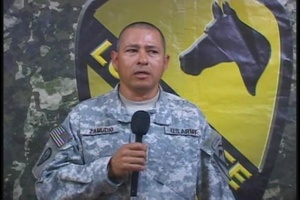 Command Sgt. Maj. George Zamudio