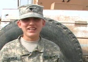 Spc. Rachel Kahle