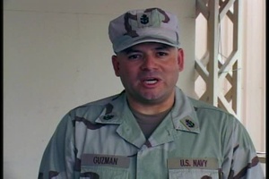 Chief Petty Officer Raul Guzman