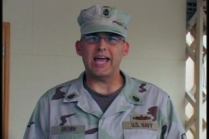 Chief Petty Officer Steven Brown