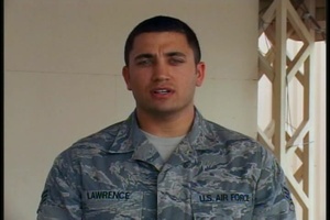 Senior Airman R. J. Lawrence