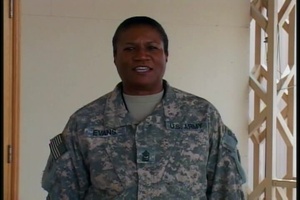 Sgt. Maj. Jeanette Evans