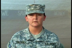 Canadian Forces WO Rebecca Pinckney