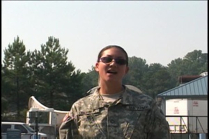 Pfc. Rachelle Cornwell