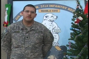 Spc. Raymoundo Guevara