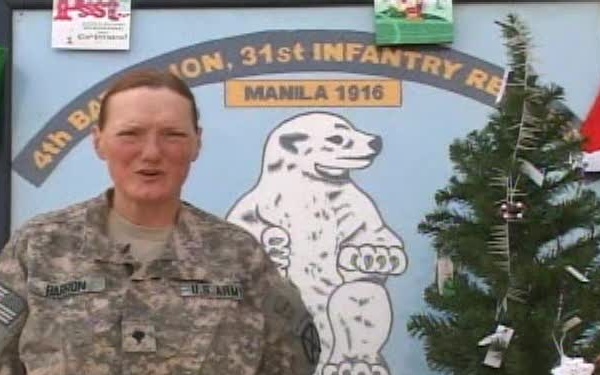 Spc. Debbie Barron