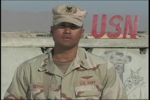 Petty Officer 1st Class Rene Cervantes