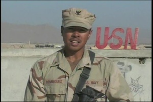 Petty Officer 3rd Class Robert Dominguez