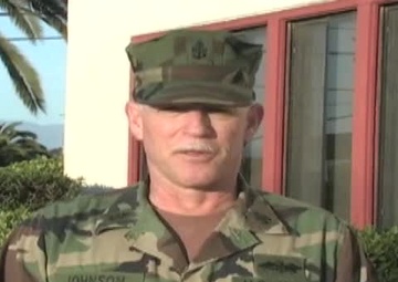 Senior Chief Petty Officer Mark Johnson