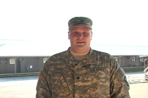 Spc. Christopher Pfau