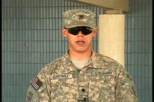 Spc. Kevin Cantrell