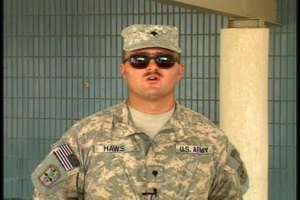 Spc. Nathan Haws